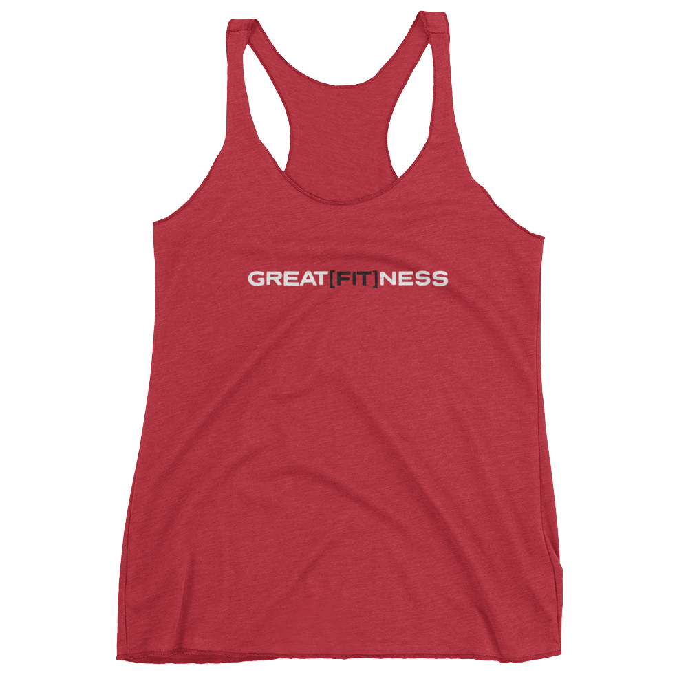 WOMEN'S GREAT[FIT]NESS TANK - RED
