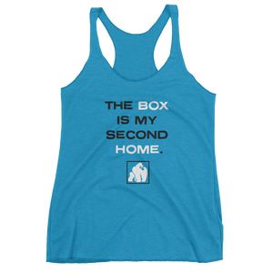 WOMEN'S "SECOND HOME" TANKS - TURQUOISE